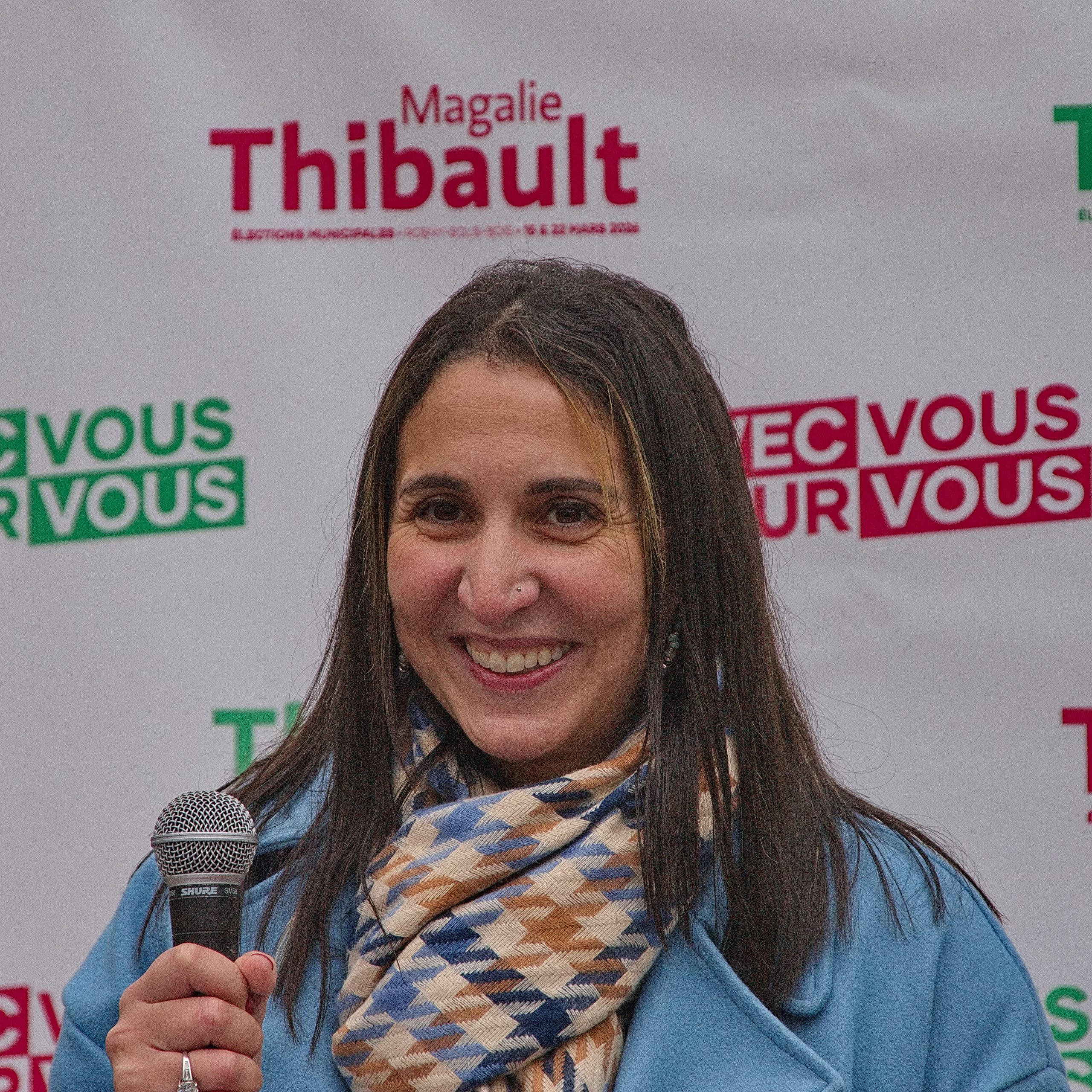Delhia Viney-Leghmizi et le Quartier Centre-ville soutiennent Magalie Thibault et la ville de Rosny sous Bois